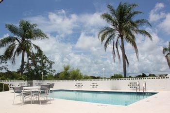 Sparkling swimming pool